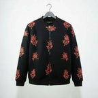 Classic Winter Jacket For Men- Zipper Style, Stay Warm And Stylish- Comfortable Fleece Material