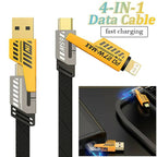 4-in-1 Multi USB Charging Cable – For IPhone and Type C