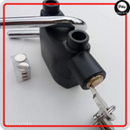 Heavy Duty Anti-Theft Alarm Padlock – Smart Stainless Steel Lock with 110dB Siren