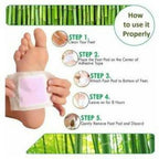 Kiyome Kinoki Detox Foot Pads | Pain-Free Cleansing Pads for Toxin Removal, Stress Relief & Improved Vital Organ Function | Red & Blueberry Variants (Random Variant)