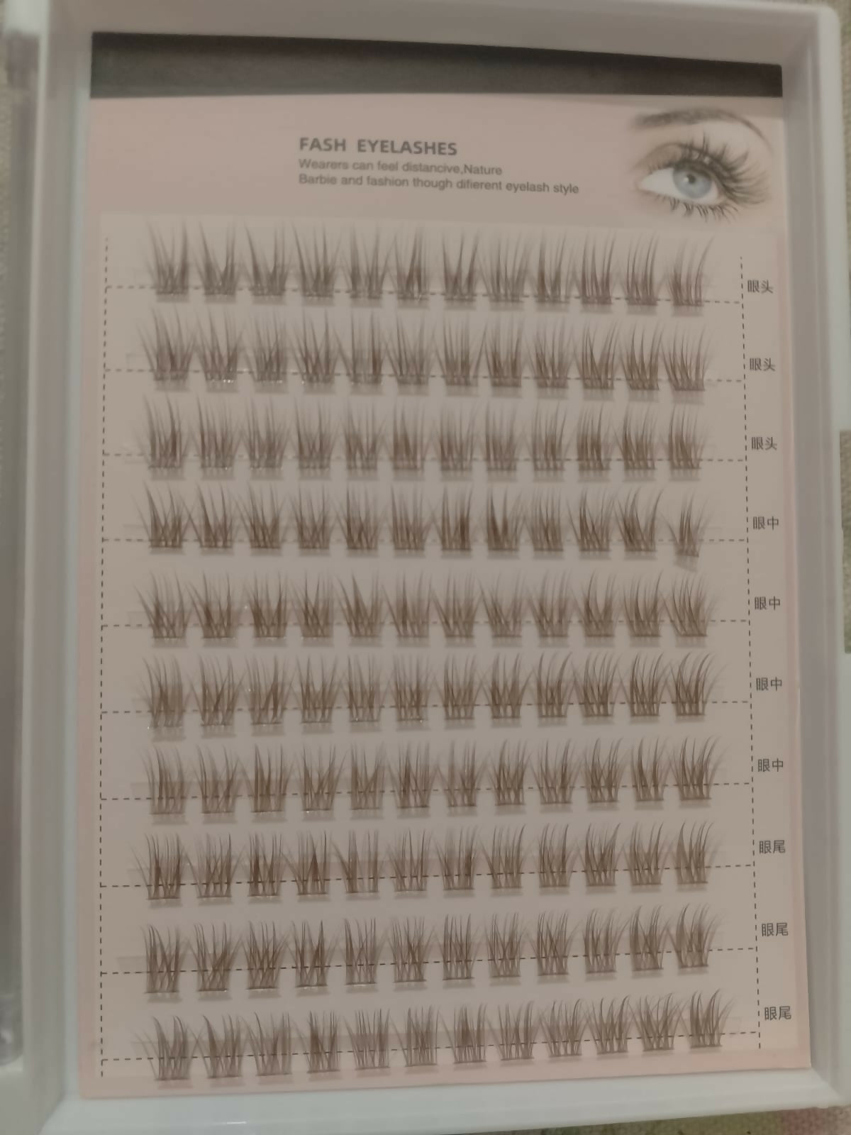 Pre-Glued Wispy Eyelash Clusters – DIY Eyelash