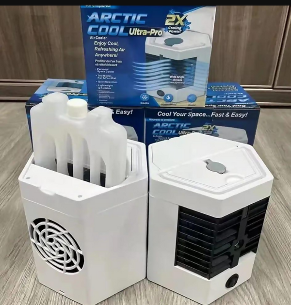 Mini Air Cooler White Portable Quiet Cooling