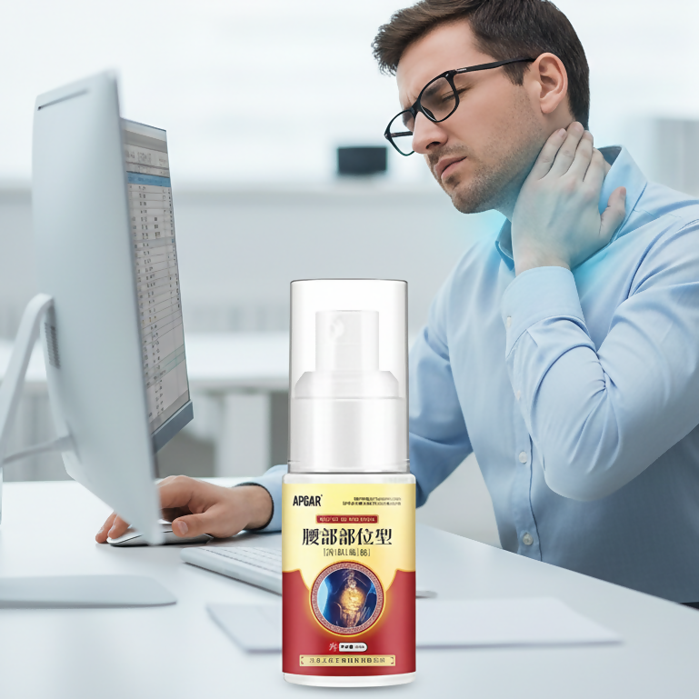 APGAR Cooling Pain Relief Gel for back neck & shoulder _ Fast Acting Herbal Therapy foam