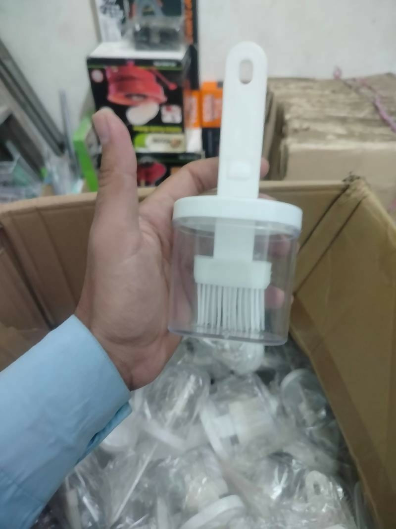 Oil Bottle with Silicone Brush