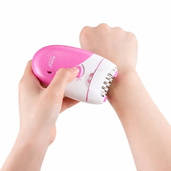 Kemei KM-189A Epilator USB Rechargeable Women Hair Removal Device