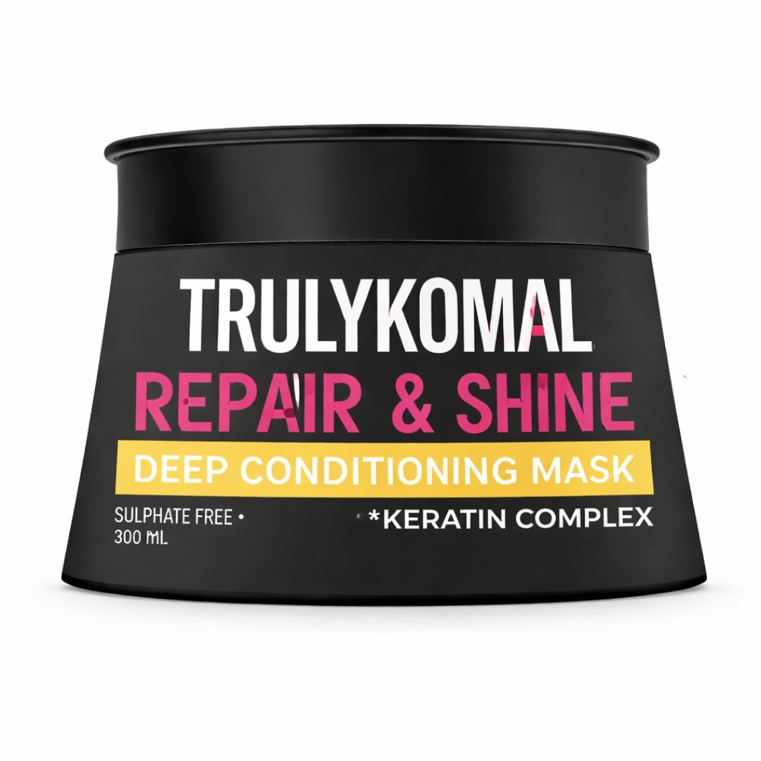 Keratin Repair Hair Mask, Vitamin Rich Deep Conditioner for Smooth and Soft Hair