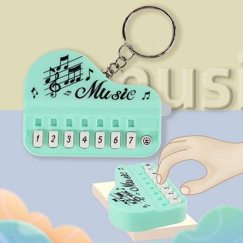 Keychain, Mini Piano Musical, Electronic Synthesizer Toy