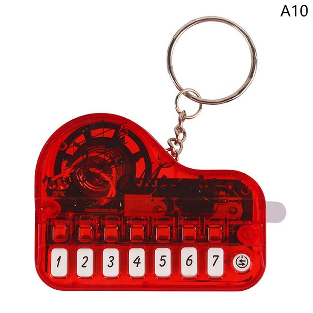 Keychain, Mini Piano Musical, Electronic Synthesizer Toy