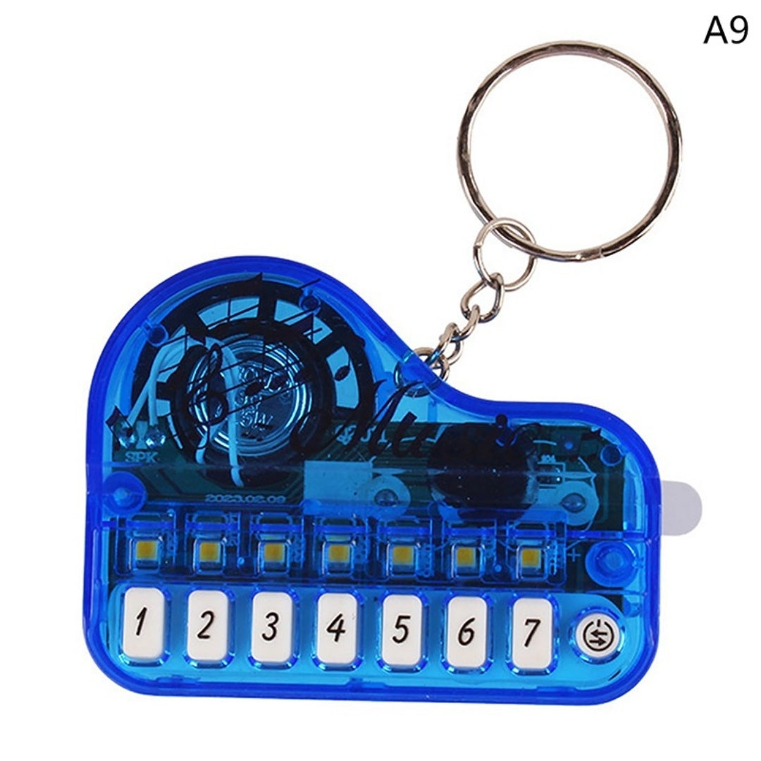 Keychain, Mini Piano Musical, Electronic Synthesizer Toy