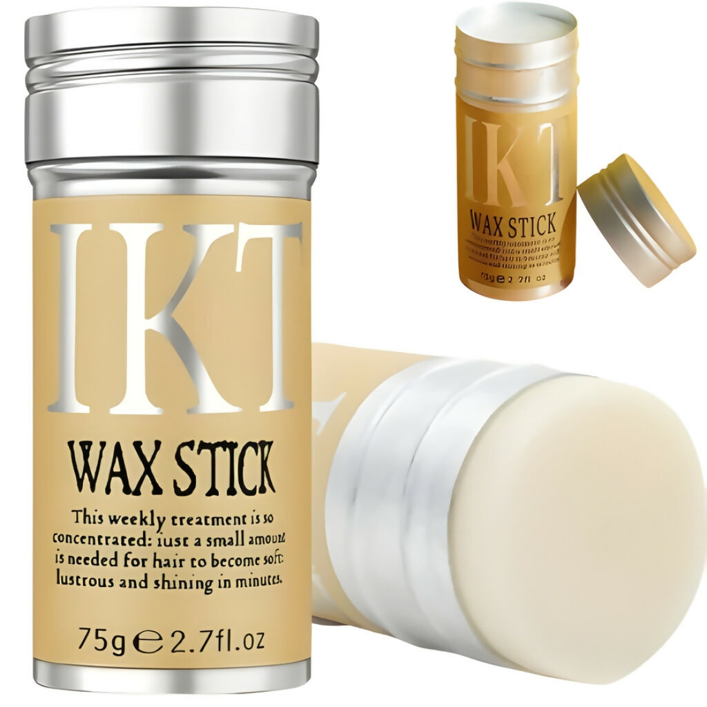 IKT Hair Wax Stick, Strong Hold, Sleek Styling, for All Hair Types