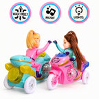 Kids princess motorcycle toy