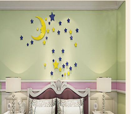 Stars wall art