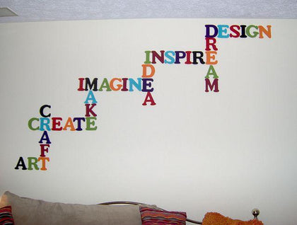 Motivation Words wall art - Office Wallart
