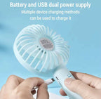 Eternal Classic Portable USB Mini Fan Air Cooler Rechargeable Handheld Bladeless Fan | Multiple Colours