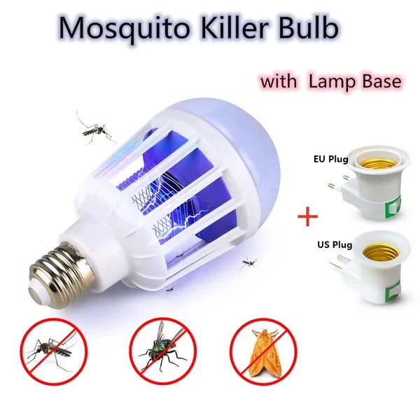Mosquito Killer Bulb – 2-in-1 UV Mosquito Killer & Energy-Saving LED Light