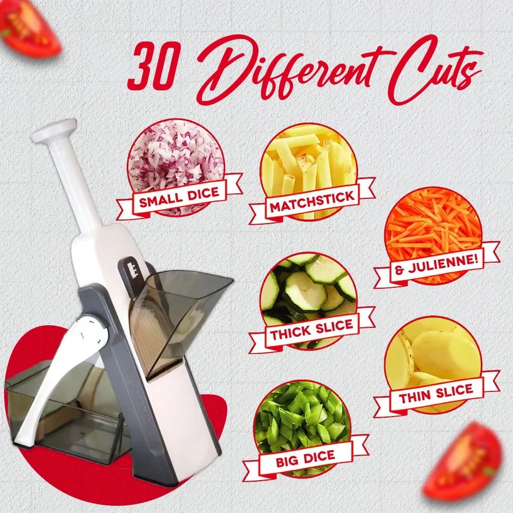 Multifunction Vegetable Cutter Safe Mandolin Kitchen Slicer Salad Chopper