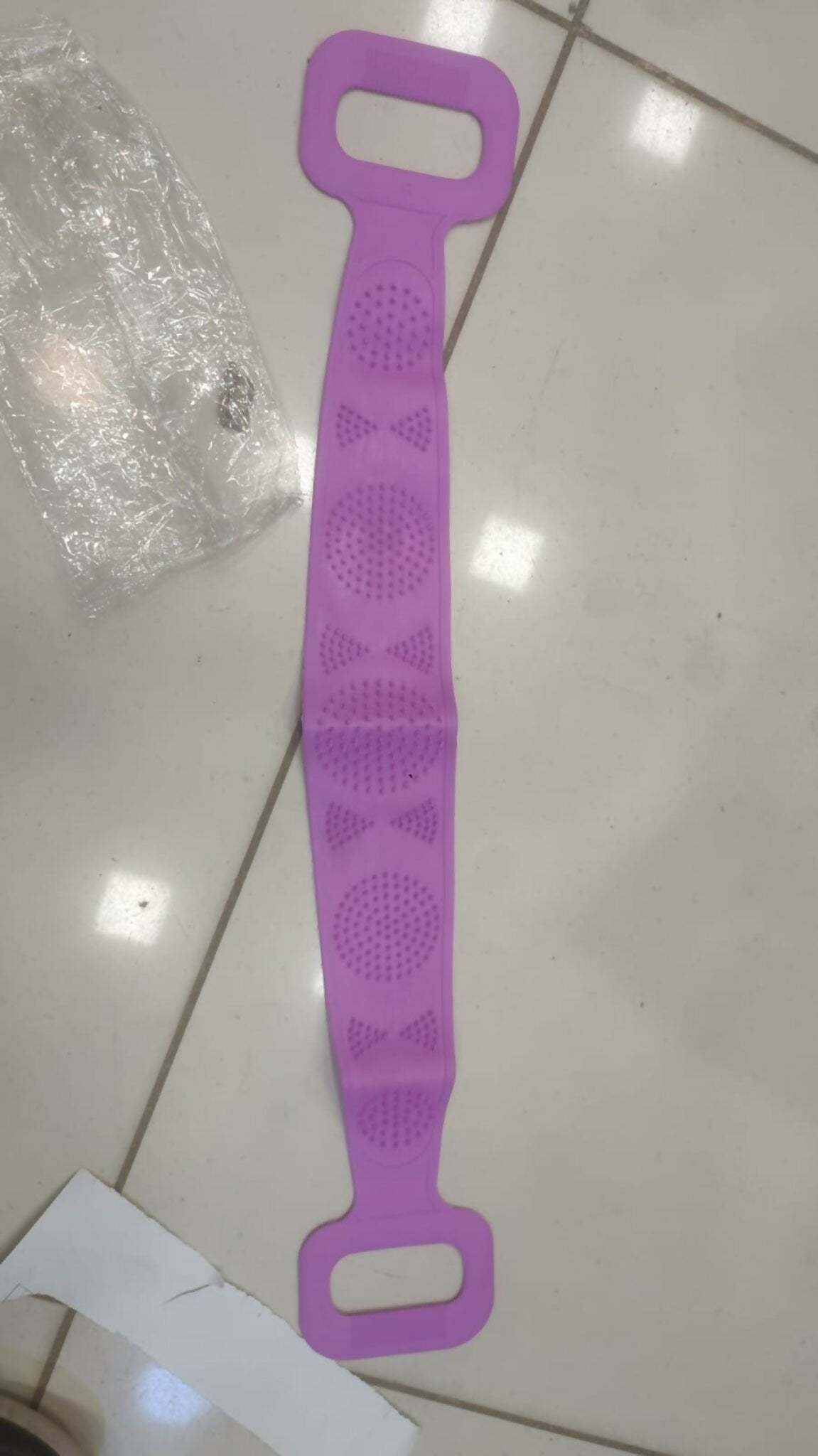 Silicone Back Scrubber Strap
