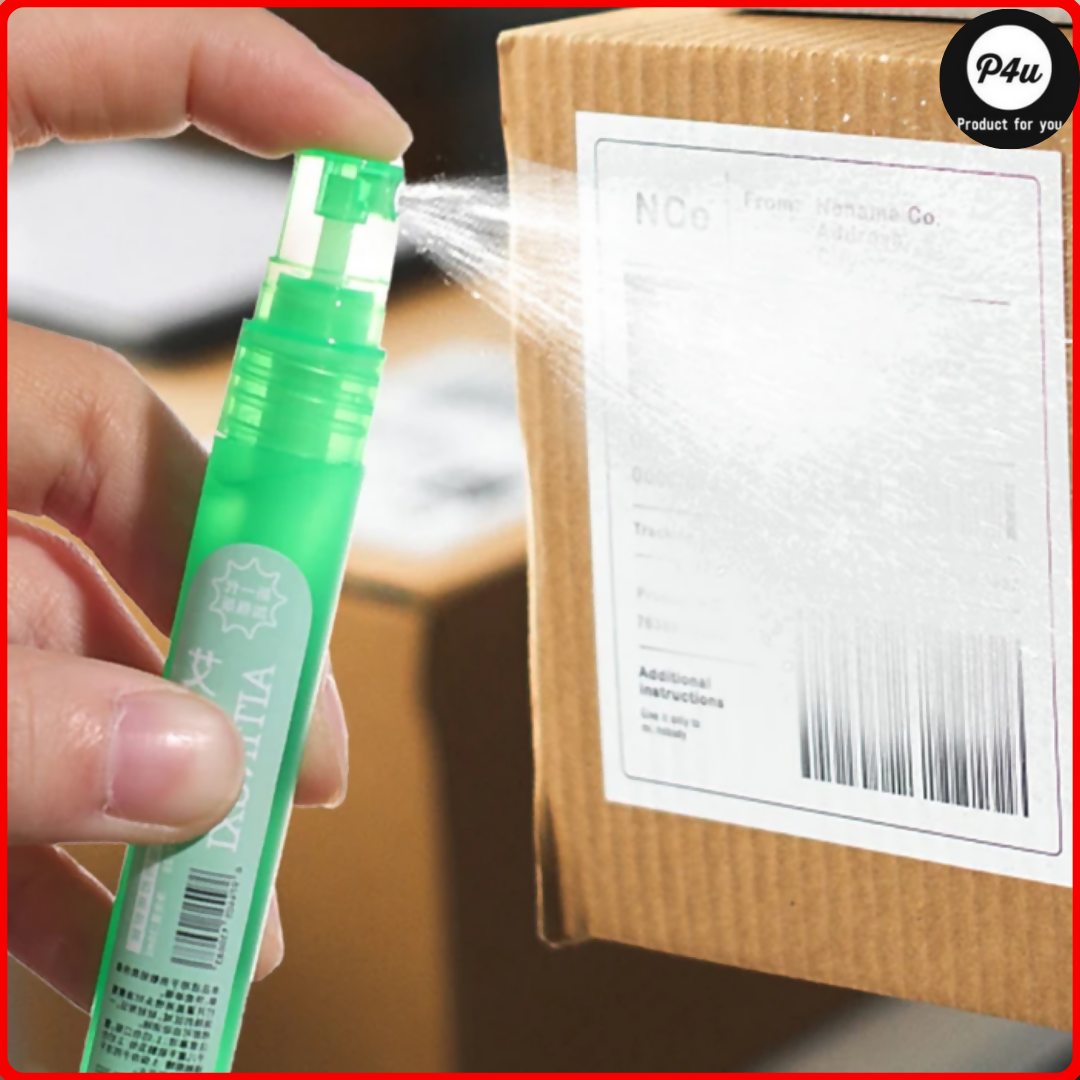 Thermal Sensitive Paper Correction Spray,Quick-Drying Fluid Privacy Information Liquid