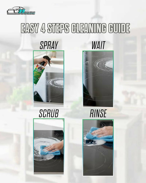 Kitchen Cleaner & Degreaser – Heavy Duty, Germ-Killing & Grease-Fighting Formula | THREE GUYS – German Engineered (250) ML