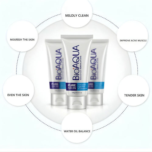 BIOAQUA Anti Acne Cleanser For Removal Of Acne - 100ml
