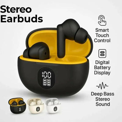 Pro 3rd Generation TWS Wireless Bluetooth Earbuds with Digital Battery Display