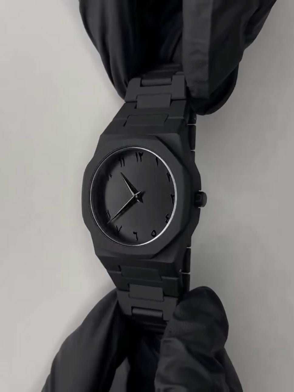 Full Black Aura Quartz Watch