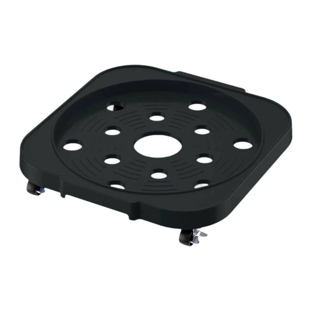 Gas Cylinder Base with Wheel – Heavy Quality Plastic Movable Trolley