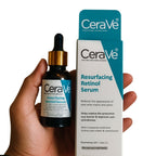 Cerave Resurfacing Retinol Serum, Gentle Face Serum, for Smoother Skin Texture
