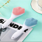 Silicone Face Scrubber Brush – Facial Cleansing & Exfoliating Massager for Blackheads, Soft Bristles, Random Color