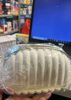 Luxury shell shape Tissue Box _ elegant wave Pattern paper Napkin Dispenser for Home & office Decor