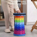 Portable Telescopic Folding Stool – Lightweight & Sturdy Retractable Seat for Camping, Fishing, Hiking, Gardening & BBQ