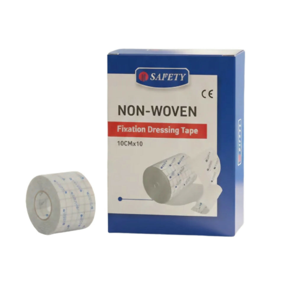 Safety Non-Woven Fixation Dressing Tape, Soft & Breathable, for Secure Wound Care
