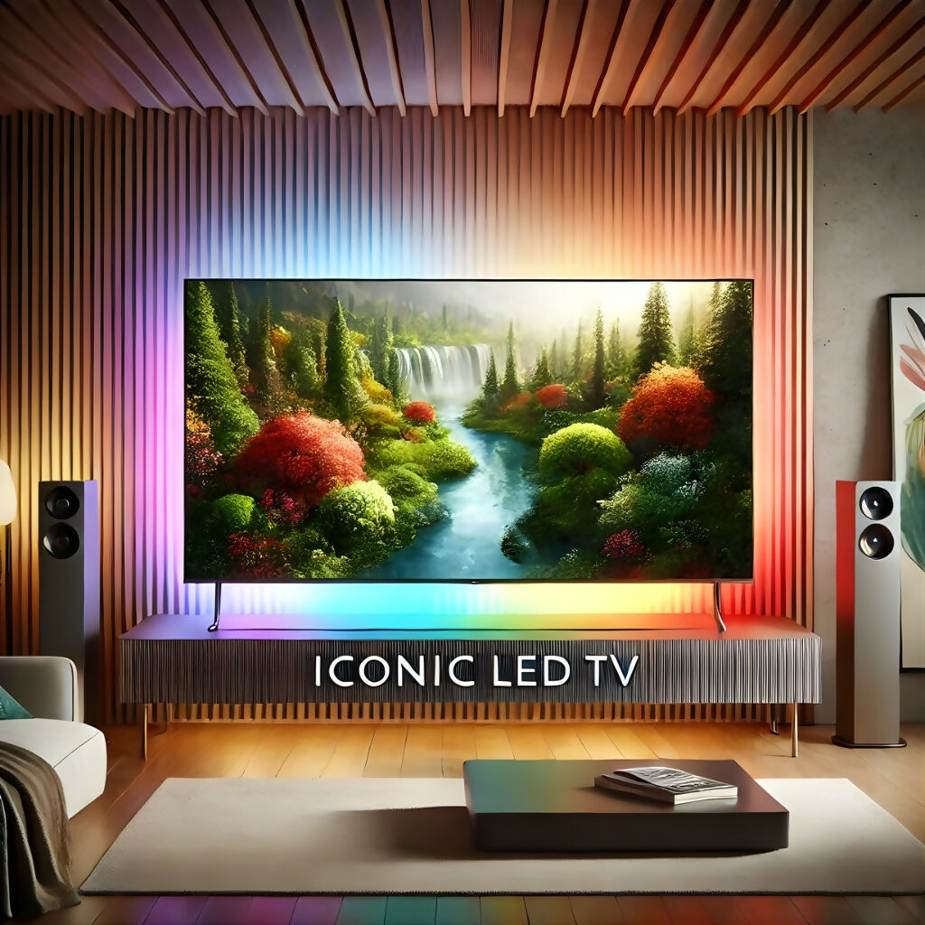 Vertex 43" Smart LED TV (Bezel-Less, Full HD, Android 14, Voice Remote)