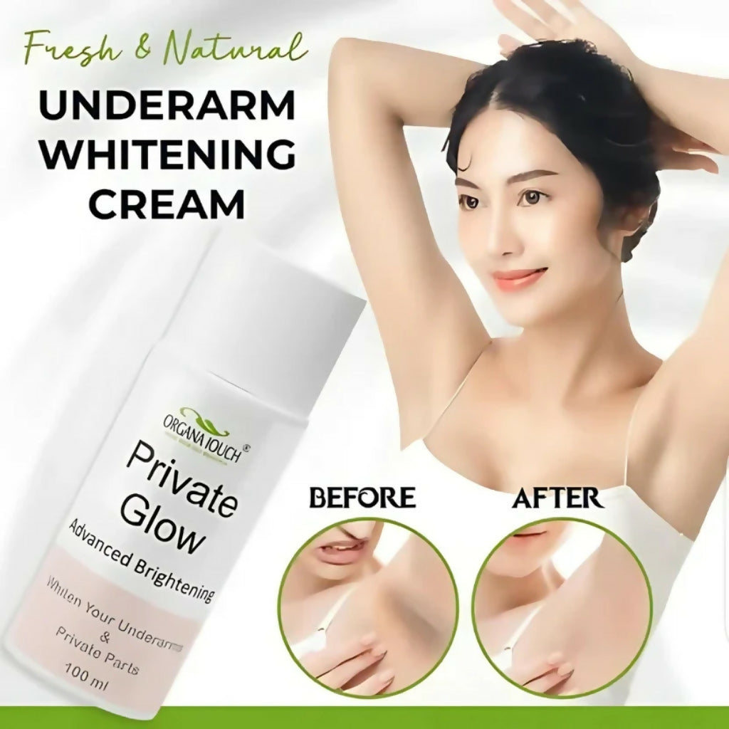 Organa Touch Fresh & Natural Underarm Whitening Cream Private Glow