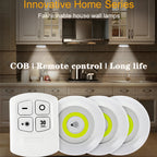 LED Remote Control Lights, Wireless Stick On Lights for Kitchen and Home - Set of 3