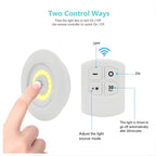 LED Remote Control Lights, Wireless Stick On Lights for Kitchen and Home - Set of 3