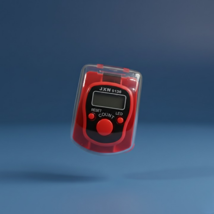 Digital Tasbeeh Light Counter With Hand Ring Finger Tally Electronic Tasbih