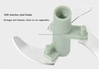 Hand Pulled Multipurpose Chopper & Cutter | Rope Pulled Chopper Multifunctional Meat Grinder, Vegetable Cutter (Random Color)