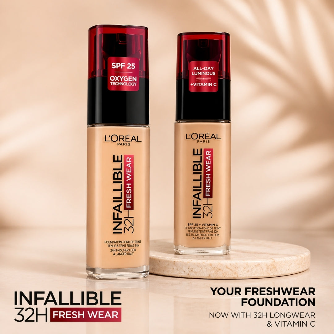 L'Oréal Paris Infallible 32H Fresh Wear Foundation 30ml