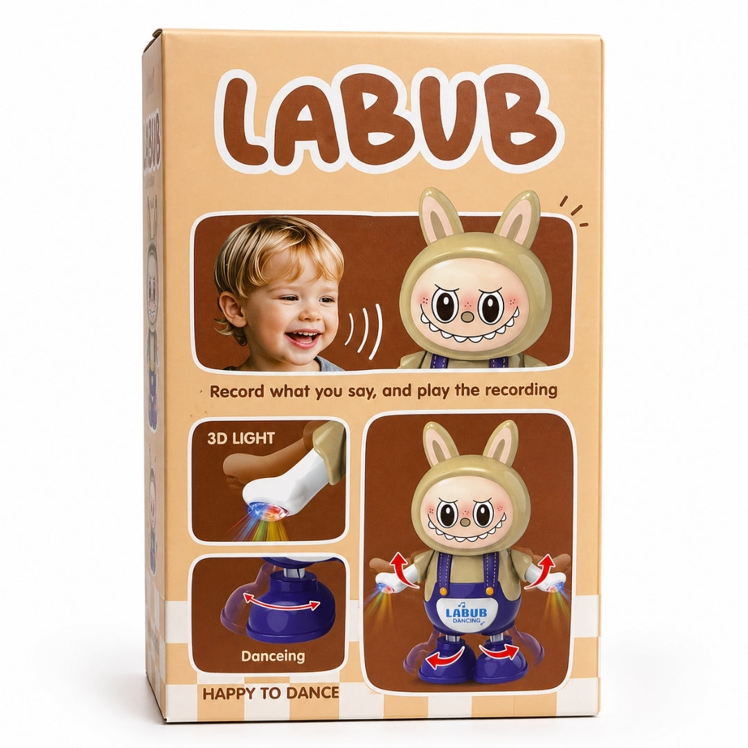 Labubu, with Light Sound Talking Repeat Function for Kids