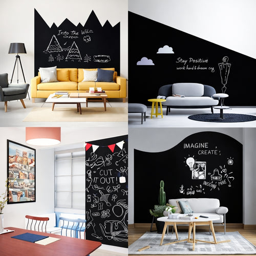 Large Chalkboard Wall Sticker Paper for Kids Drawing and Notes
