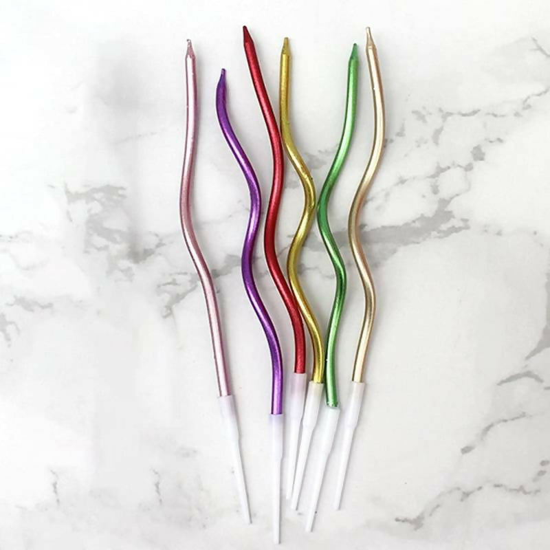Curved Cake Candles