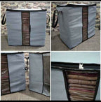 Storage Blanket Bag Organizer Folding Bag Organizer, Cloth Storage Boxes for Wardrobe 01 Pcs