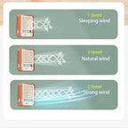 Rechargeable Portable Desktop Air Conditioner USB Mini Air Cooler Fan With Spray Humidifier Purifier | 3 Speed