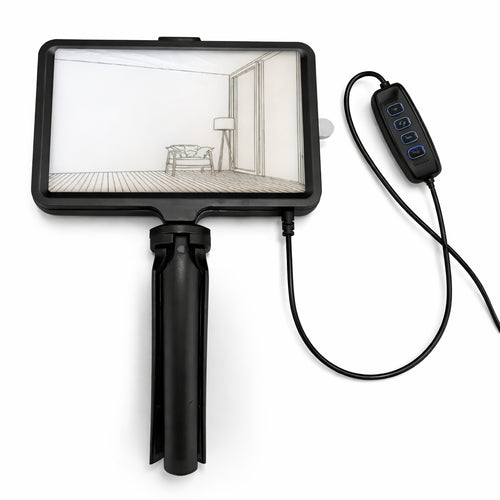 Light, Glowing Art Photo Frame Night with Adjustable Color Modes