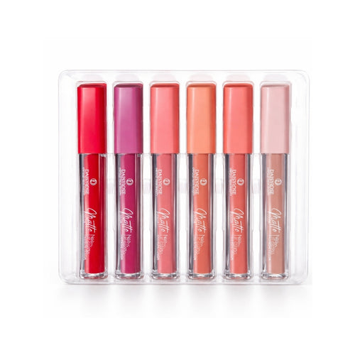 Lip Gloss, Daisy Rose Nude, Highly Pigmented Smooth Texture Set