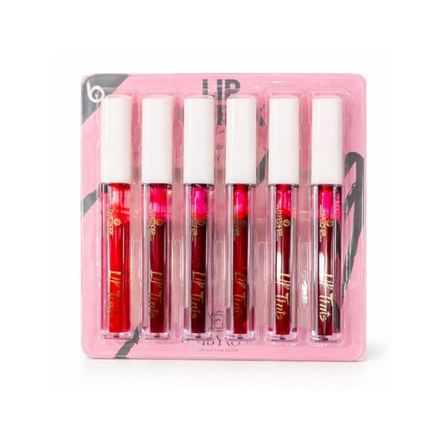 Lip and Cheek Tint Set Liquid Natural Flush Makeup Shades - Pack of 6