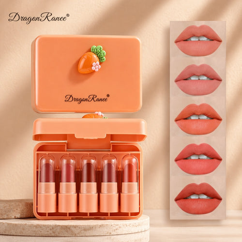 Lipstick, Dragon Ranee Carrot Mini Waterproof