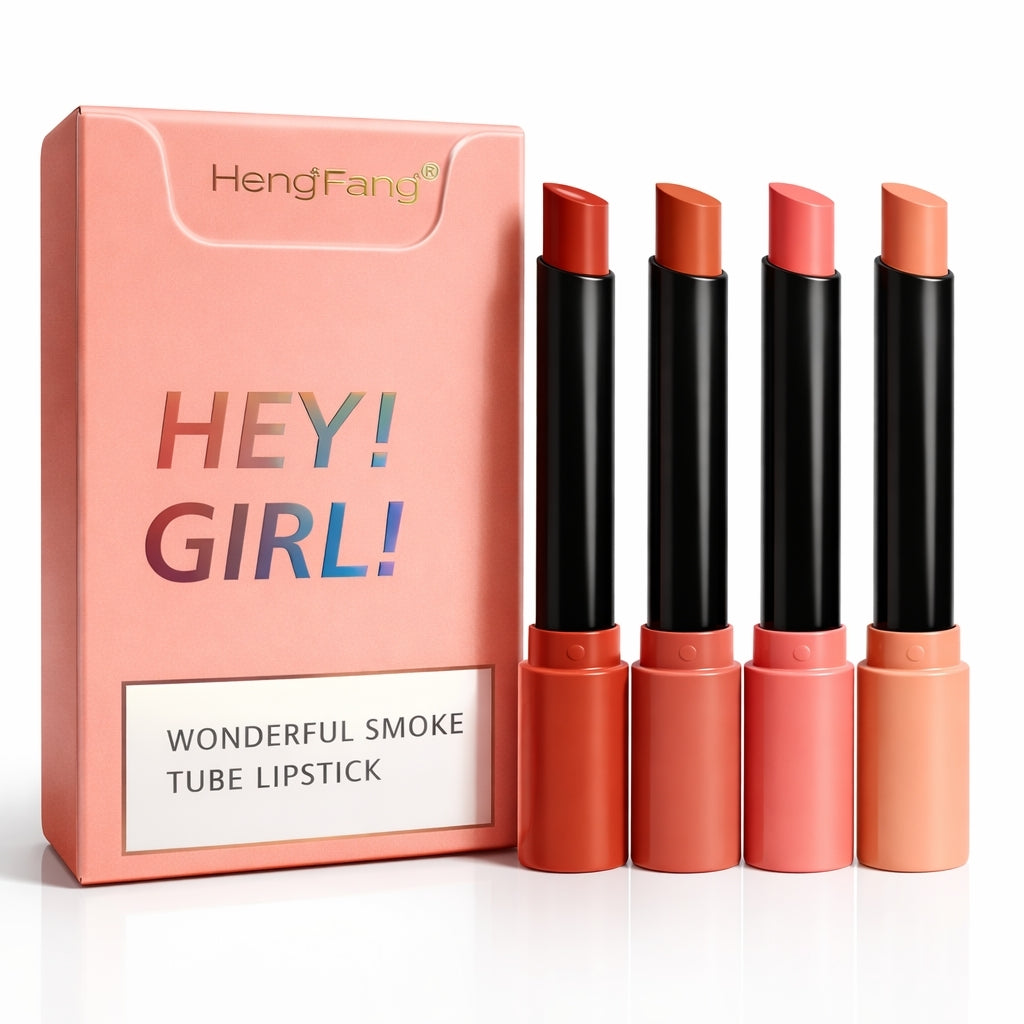 Lipstick, High Pigmented Creamy, - 4 Piece set