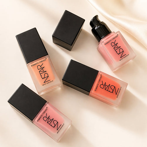 Liquid Blush, NSTAR Afterglow, Smooth Blend Radiant Finish - 4Pcs Set